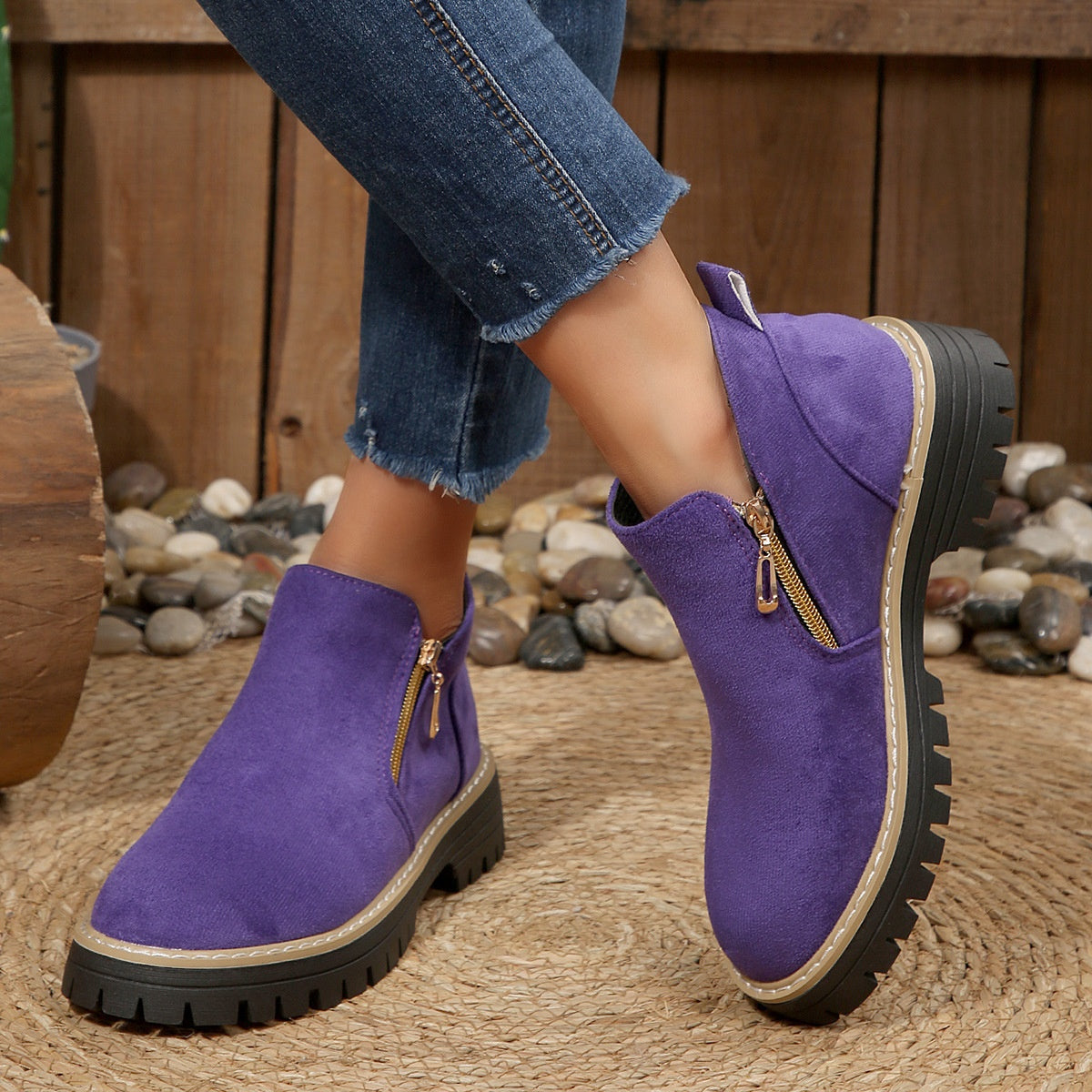 Bottines Daim Tendance
