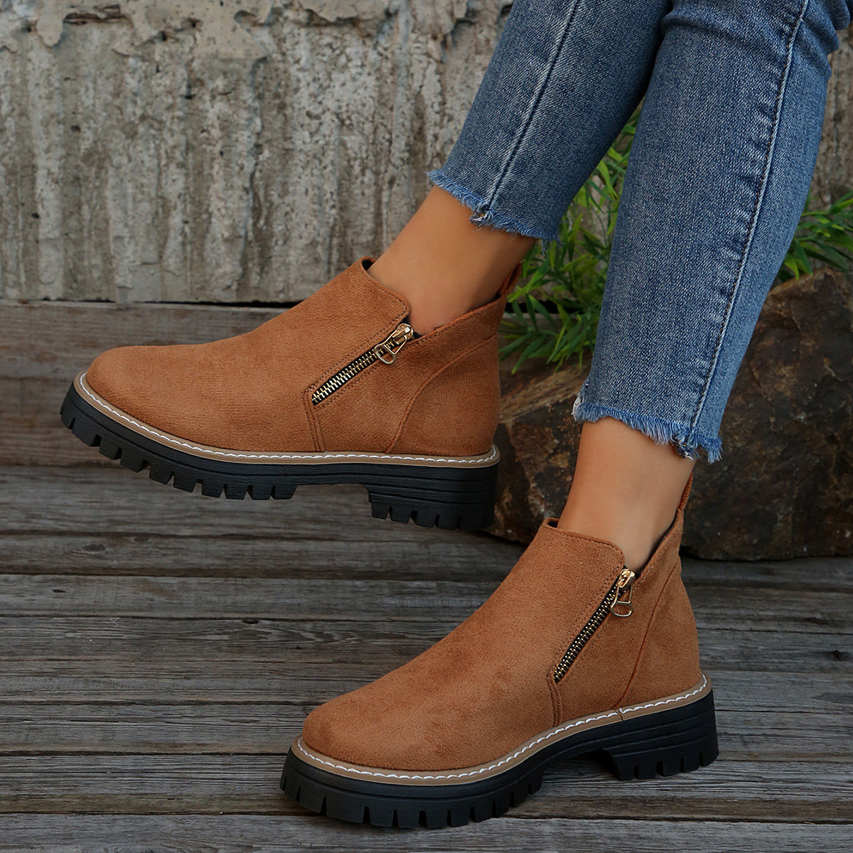 Bottines Daim Tendance