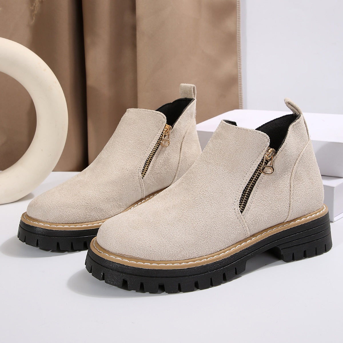 Bottines Daim Tendance