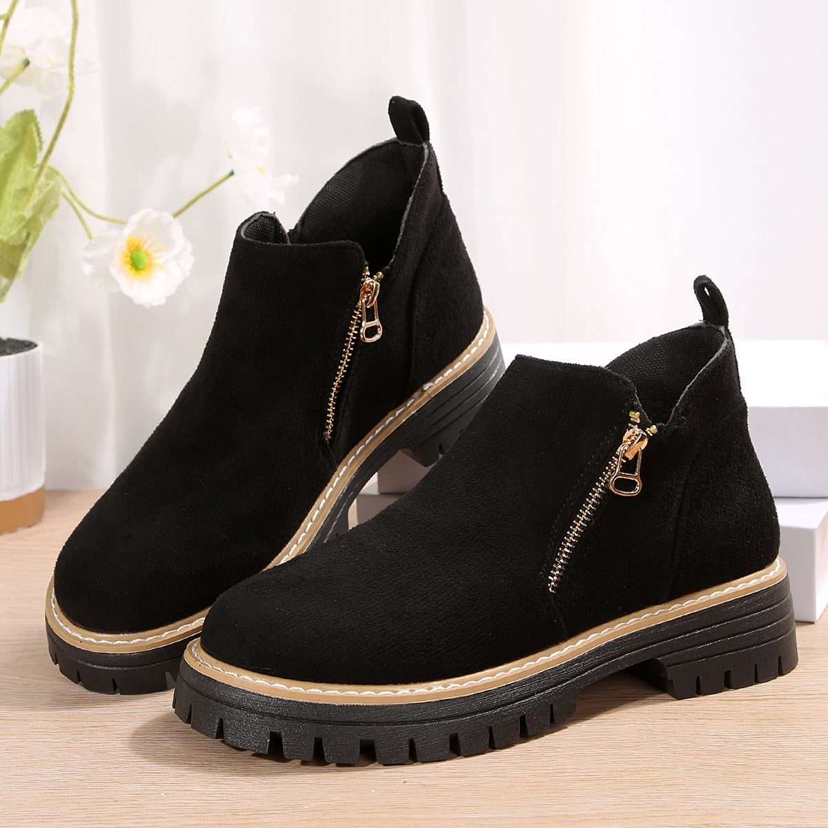 Bottines Daim Tendance