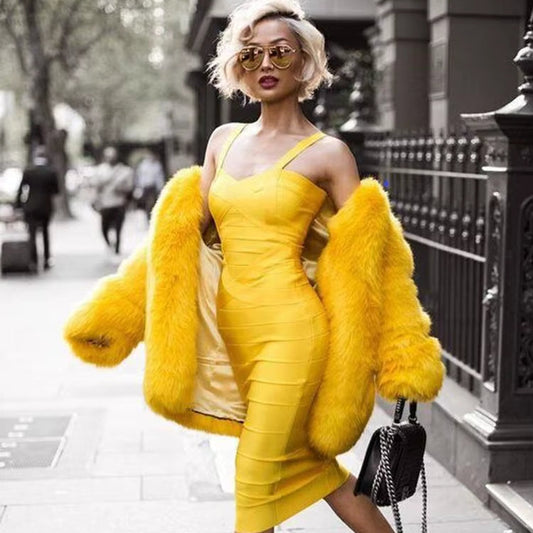 New 2026 Women Sexy Celebrity Midi
