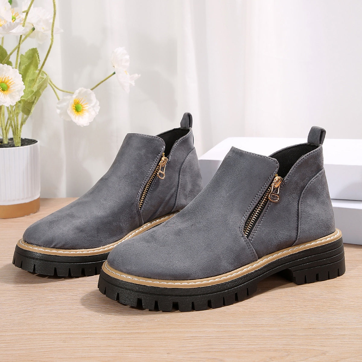 Bottines Daim Tendance